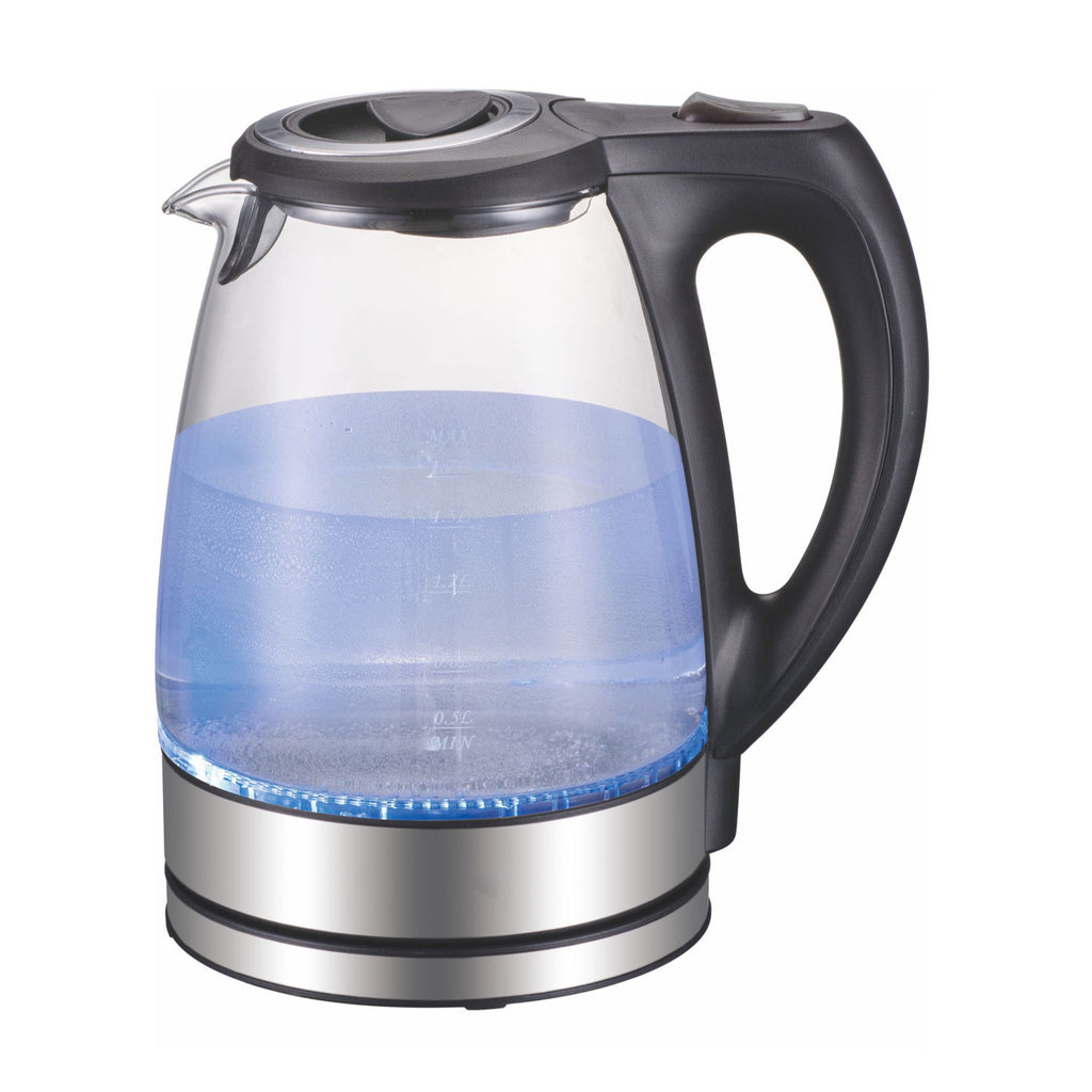 High boron glass multifunctional kettle with automatic power-off LED light and electric kettle