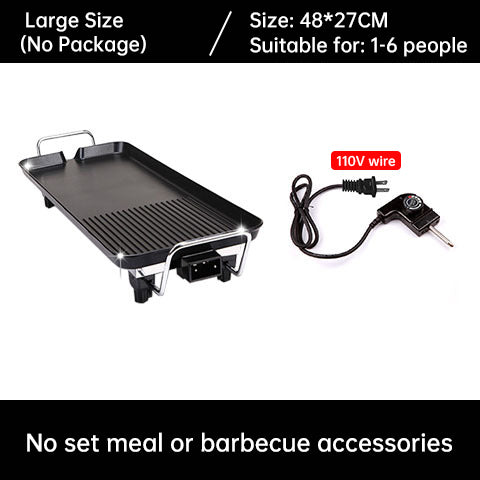 Elektrischer Teppanyaki-Grill – Rauchfreies Grillen für Zuhause