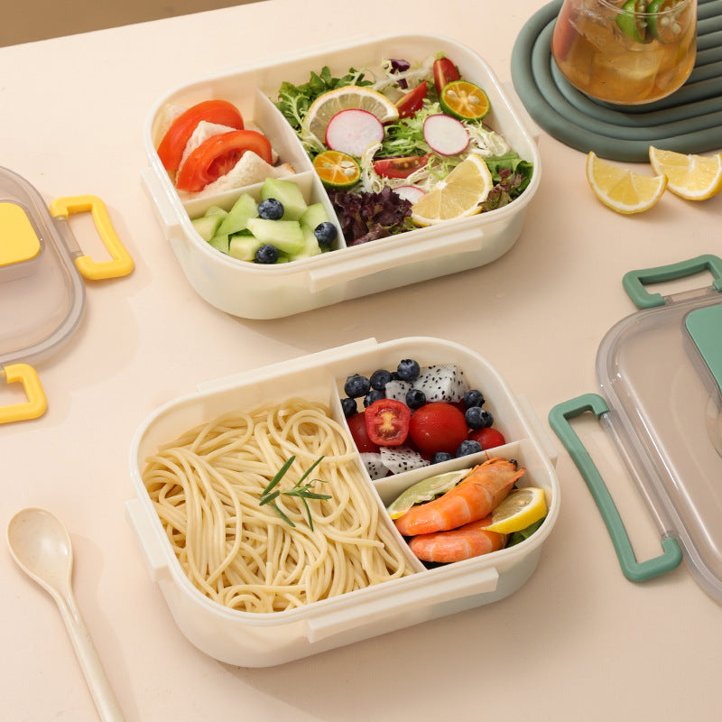 Simple portable sealed microwaveable lunch box lunch box lunch box