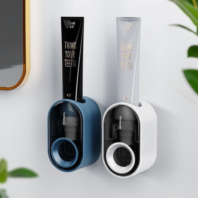 Lazy Artifact Automatic Toothpaste Squeezer Children's Home Wall-Mounted Toothbrush Rack Creative Toothpaste Squeezer
