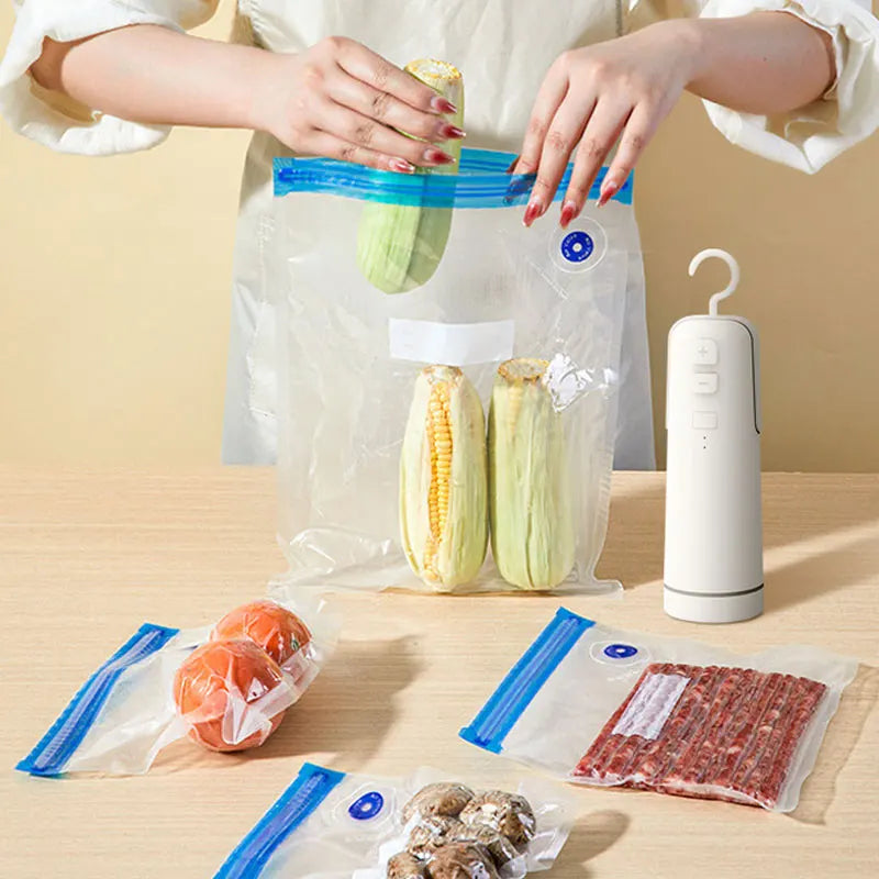 Handlicher Vakuumierer – Lebensmittel kompakt verpacken