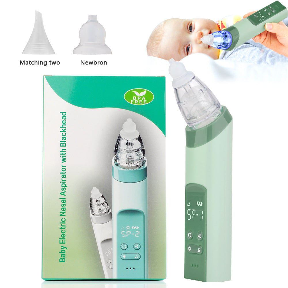 Elektrischer Baby-Nasensauger – drei Saugstufen