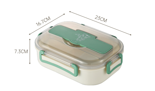 Simple portable sealed microwaveable lunch box lunch box lunch box