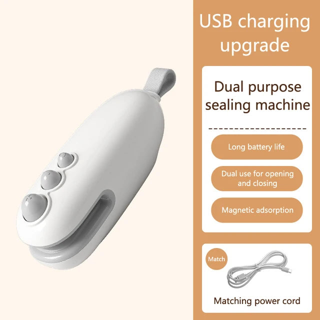 Small Monster Sealing Machine Snack Sealing Machine Mini Sealing Machine Hand Pressure Plastic Sealing Machine